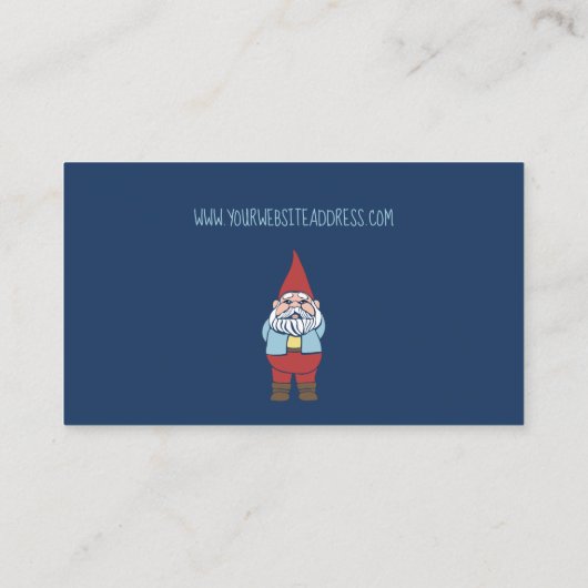 格言とフラワーズガーデンカスタムセンター 名刺 (裏面)