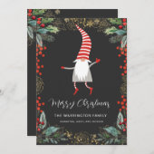 格言とホリーベリー シーズンカード (正面/裏面)