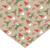 格言とマッシュルームオンタンウッドランドホリデー ロングテーブルランナー (コーナー)