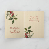 格言とヤートスウェーデントムテニッセ シーズンカード (内部)