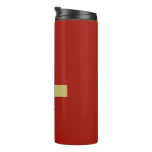 格言と愛から私のバレンタイン熱タンブル タンブラー (回転右)