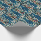 格言と父フロストヴィンテージ包装紙 ラッピングペーパー (角)