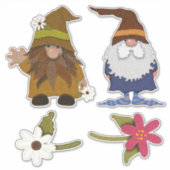 格言と花（大） シール (正面)