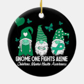 格言と闘う子供のメンタルヘルス認識度 セラミックオーナメント (裏面)