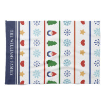 格言と雪片クリスマスパターン-名前