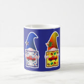 格言と4シーズンバーンキルト コーヒーマグカップ (中央)