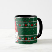 格言とSanta Hat MUGS マグカップ (正面右)