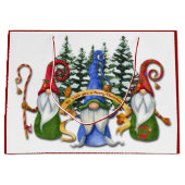 格言のおもしろいクリスマス·ウィッシュズ ラージペーパーバッグ (正面)