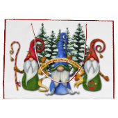 格言のおもしろいクリスマス·ウィッシュズ ラージペーパーバッグ (裏面)