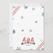 格言のクリスマスパーティー 招待状 (裏面)