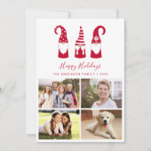 格言のクリスマスフォト シーズンカード (正面)