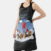 格言のゲームChristmas Is 来's エプロン (インサイチュ)