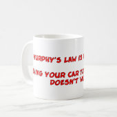 格言のマグ14 コーヒーマグカップ (正面左)