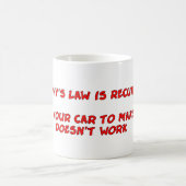 格言のマグ14 コーヒーマグカップ (中央)