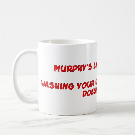 格言のマグ14 コーヒーマグカップ (左)