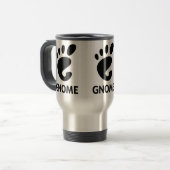 格言のロゴ トラベルマグ (正面左)