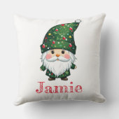 格言の休日と愛おもしろいらしいクリスマス クッション (裏面)