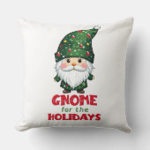 格言の休日と愛おもしろいらしいクリスマス クッション (正面)