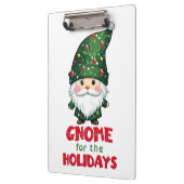 格言の休日と愛おもしろいらしいクリスマス クリップボード (左)