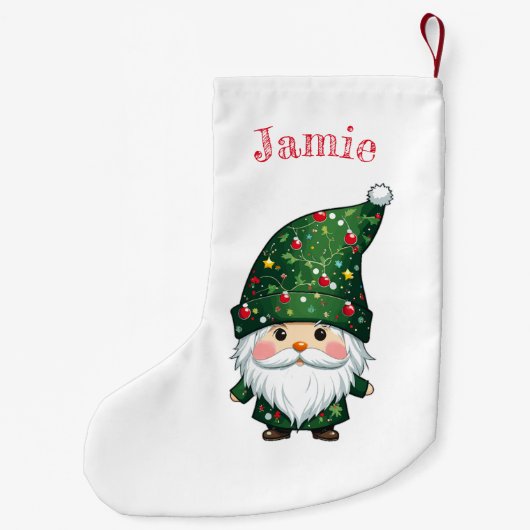 格言の休日と愛おもしろいらしいクリスマス スモールクリスマスストッキング (裏面)