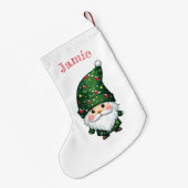 格言の休日と愛おもしろいらしいクリスマス スモールクリスマスストッキング (裏面 (吊り時))