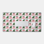 格言の休日と愛おもしろいらしいクリスマス デスクマット (キーボード&マウス)