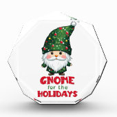 格言の休日と愛おもしろいらしいクリスマス フォトブロック (正面)