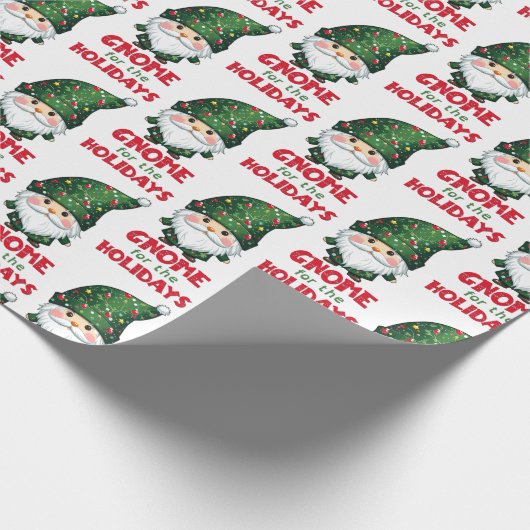 格言の休日と愛おもしろいらしいクリスマス ラッピングペーパー (角)