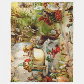 格言の台所 – 1895 フリースブランケット (正面)