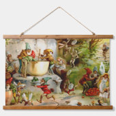 格言の台所 – 1895 吊り下げ型タペストリー (正面)