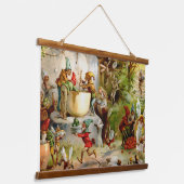 格言の台所 – 1895 吊り下げ型タペストリー (傾斜あり)