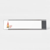 格言の問題 デスクネームプレート (正面)