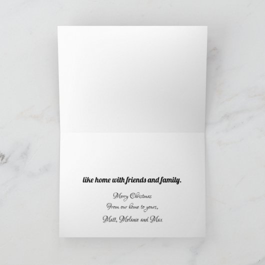 格言の場所…家に帰る シーズンカード (内部)