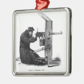 格言の自動銃 メタルオーナメント (左)