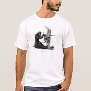 格言の自動銃 Tシャツ