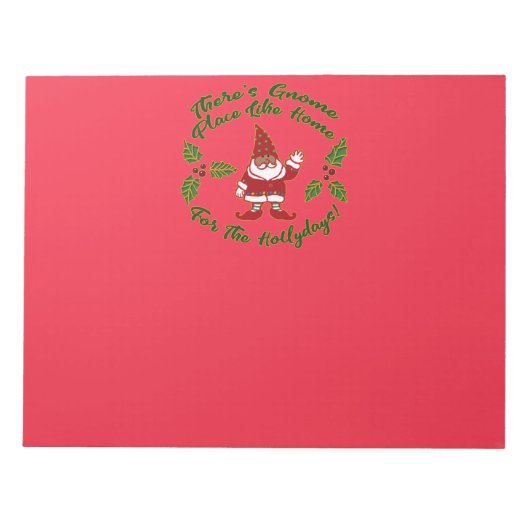 格言はクリスマス ノートパッド (正面)