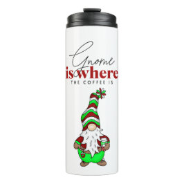 格言はコーヒーの場所 |かわいいクリスマス タンブラー