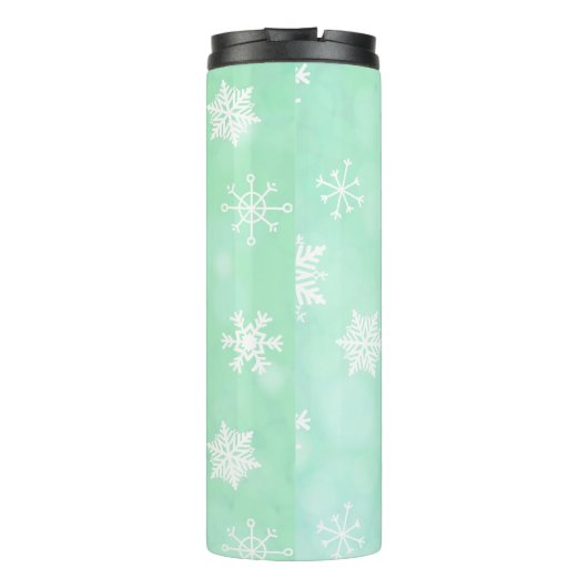 格言はコーヒーの場所 |かわいいクリスマス タンブラー (裏面)