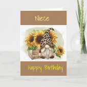 格言はハートウィッシュ誕生日ナイスカードを持つ カード (正面)