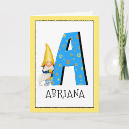 格言は手紙を名前および年齢の誕生日の挨拶からかいます カード