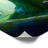 格言は木の家からスイングをスイングする。 ポスター (角)