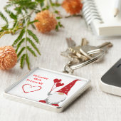 格言は格言とハートで私を愛する キーホルダー (側面)