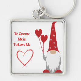 格言は格言とハートで私を愛する キーホルダー