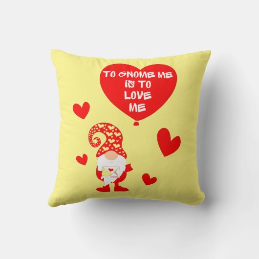 格言は私がバレンタインを愛すおもしろいること クッション (裏面)