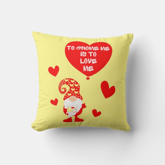 格言は私がバレンタインを愛すおもしろいること クッション (正面)