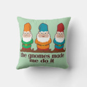 格言は私にそれをさせます クッション (裏面)