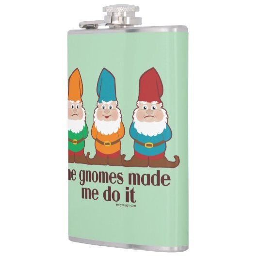 格言は私にそれをさせます フラスク (左)