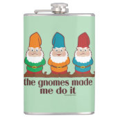 格言は私にそれをさせます フラスク (正面)