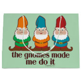 格言は私にそれをさせます ラージペーパーバッグ (正面)