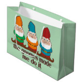 格言は私にそれをさせます ラージペーパーバッグ (正面アングル)